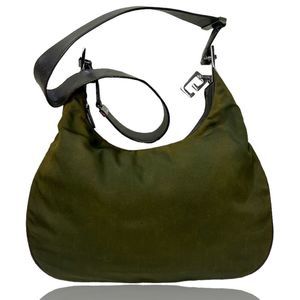 Vintage Green Gucci Shoulder Bag